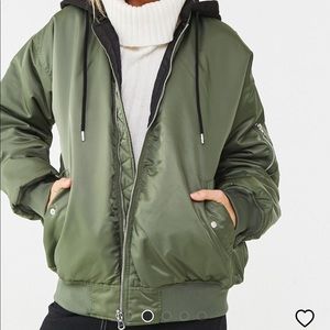✨ Forever 21 Oversized Bomber Jacket ✨